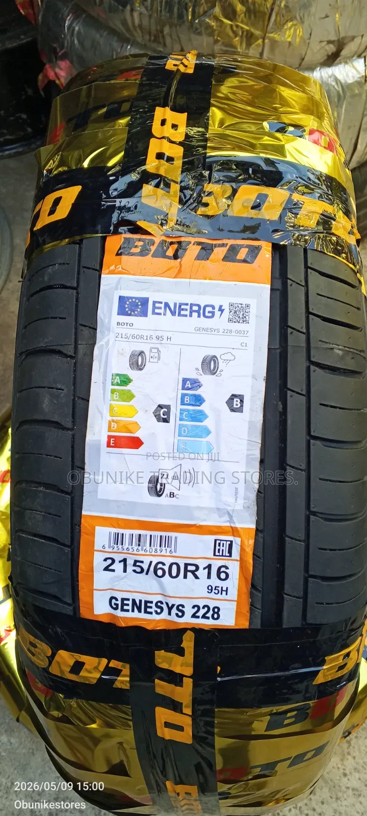 215/60r16 Boto Tyre