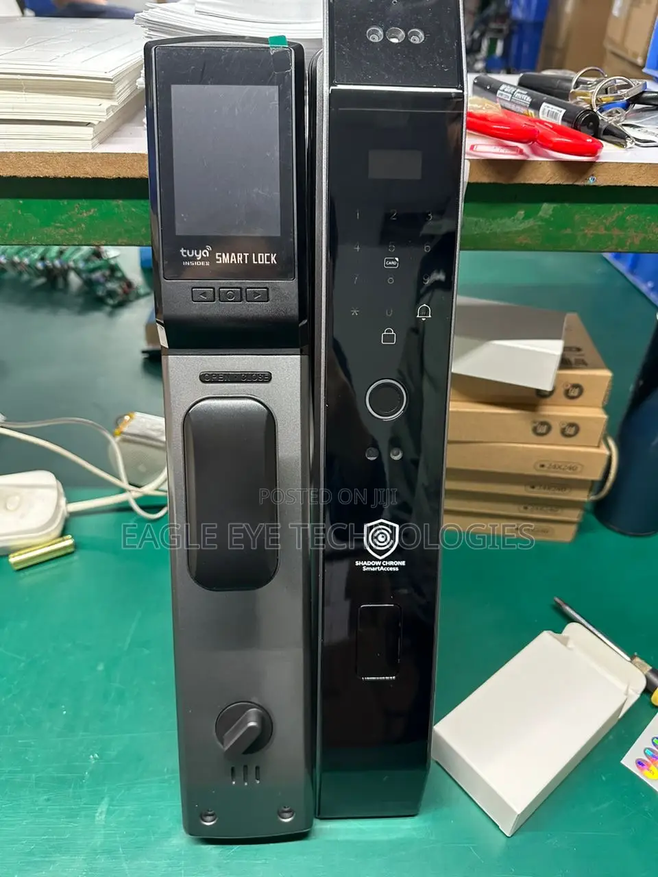Smart Locks With Fingerprint and Facial Recognition