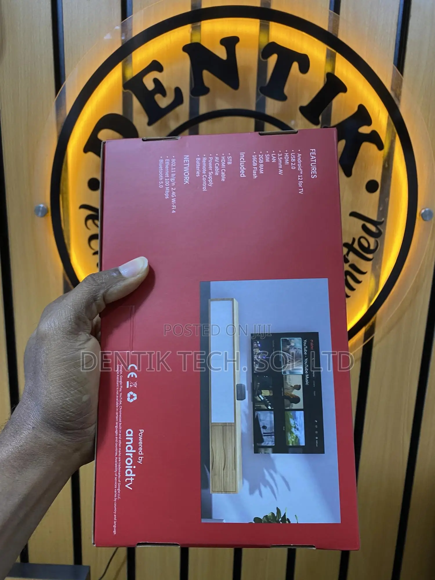 Airtel Android Smart Tv Box With Inbuilt Router