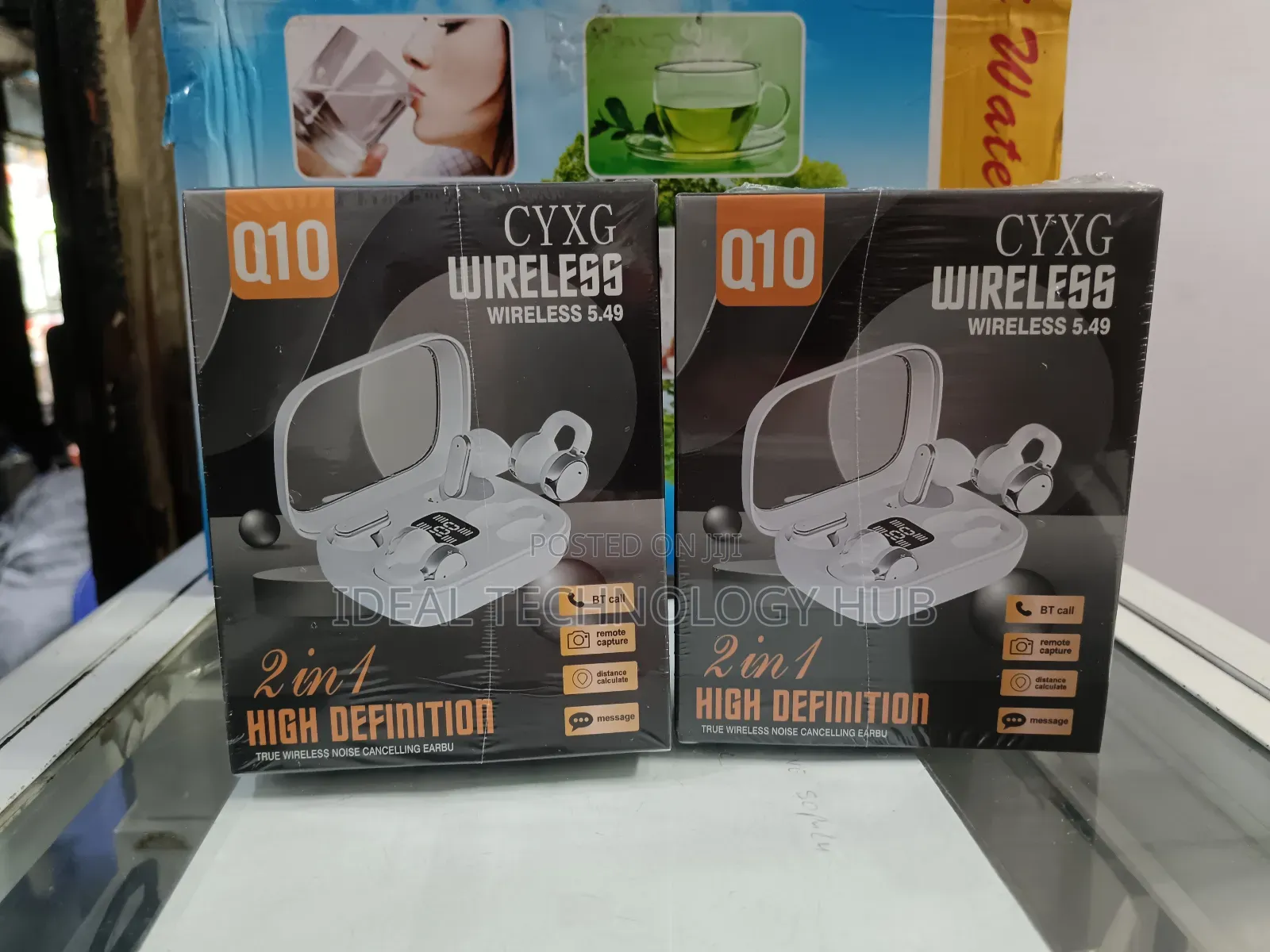 Q10 2 in 1 High Definition Wireless Earbud