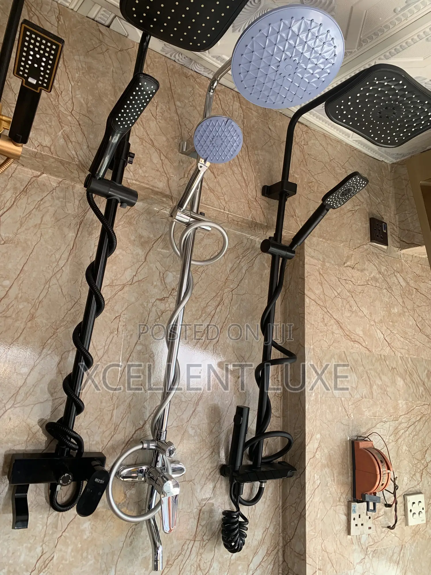 Kettle Mouth Chrome Shower