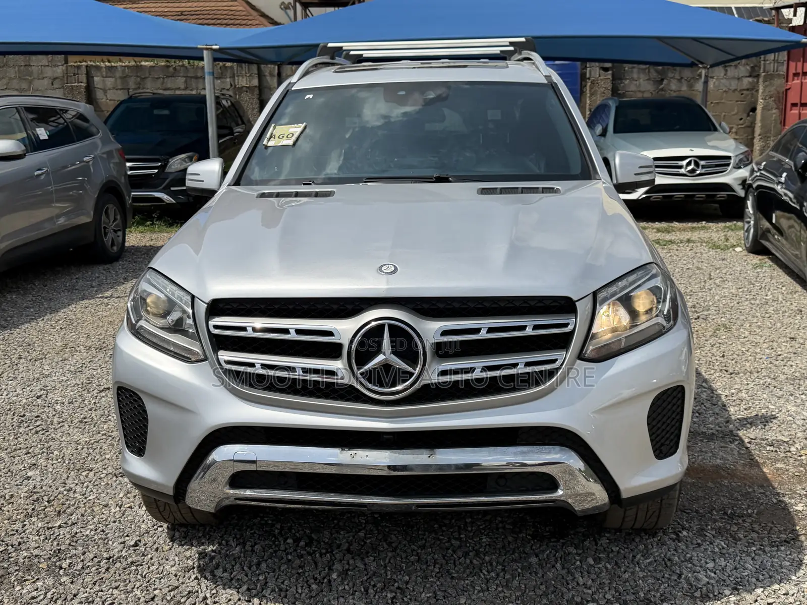 Mercedes-Benz GLS-Class GLS450 4Matic 2017 Silver