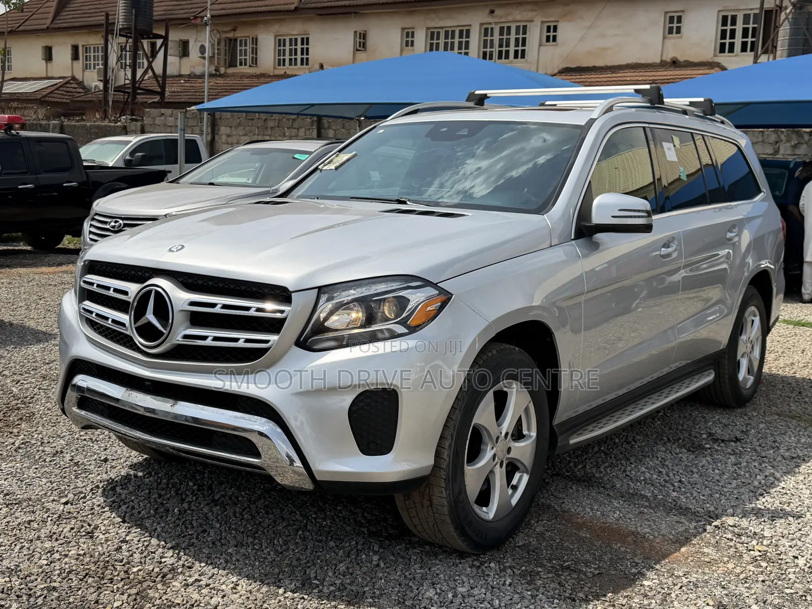 Mercedes-Benz GLS-Class GLS450 4Matic 2017 Silver