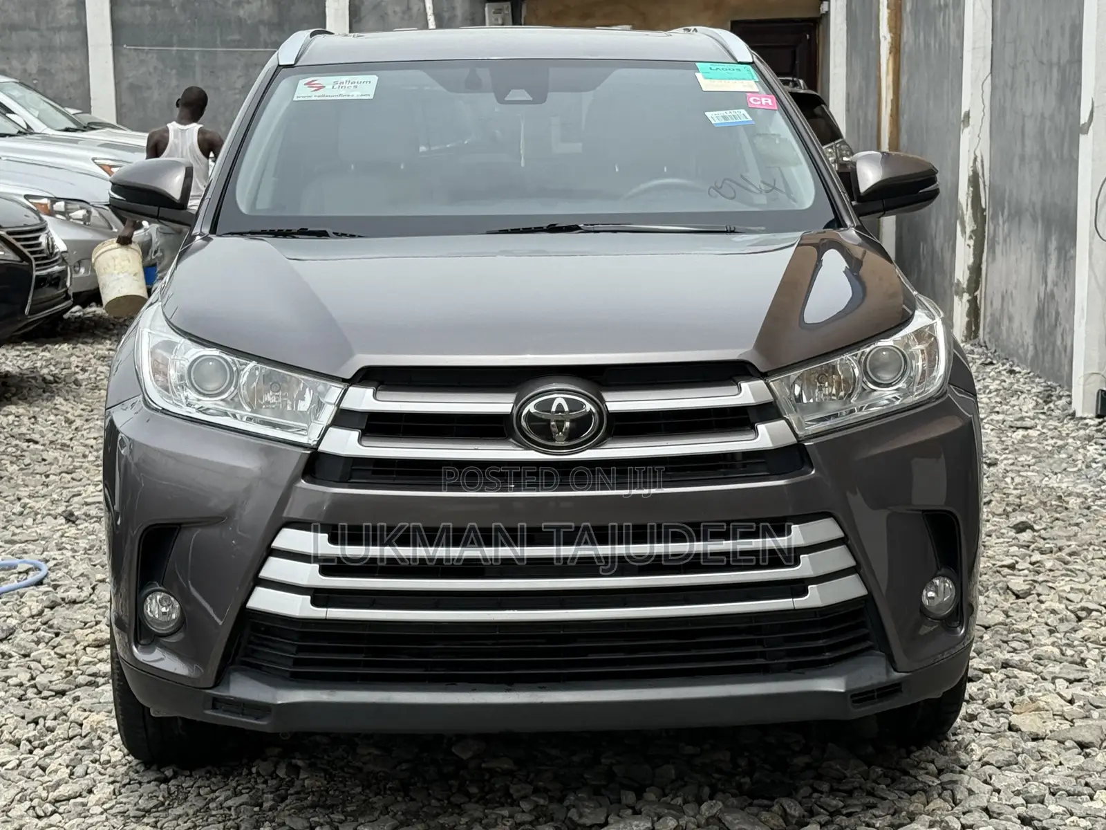 Toyota Highlander XLE 2019 Gray
