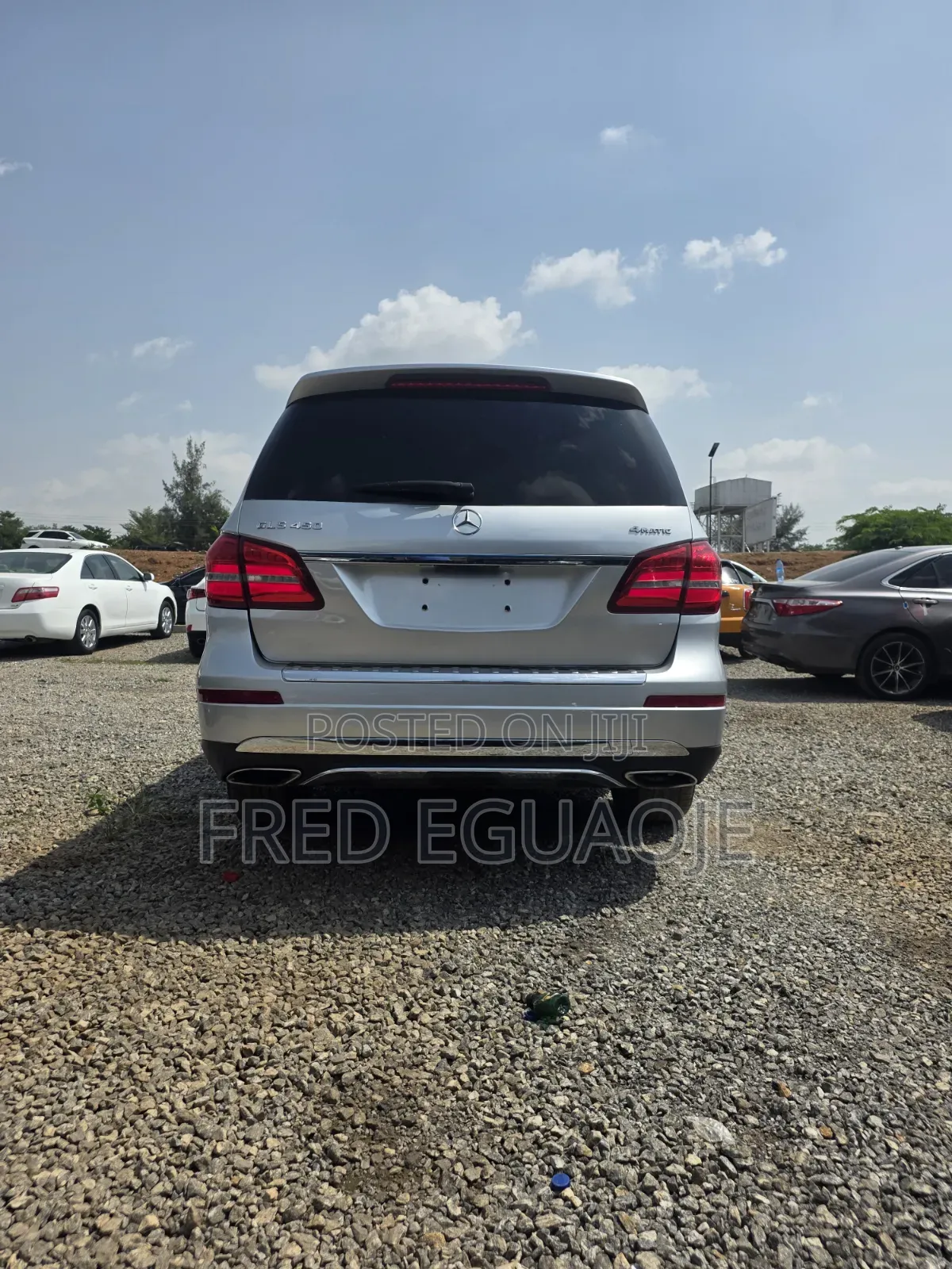 Mercedes-Benz GLS-Class GLS450 4Matic 2017 Silver