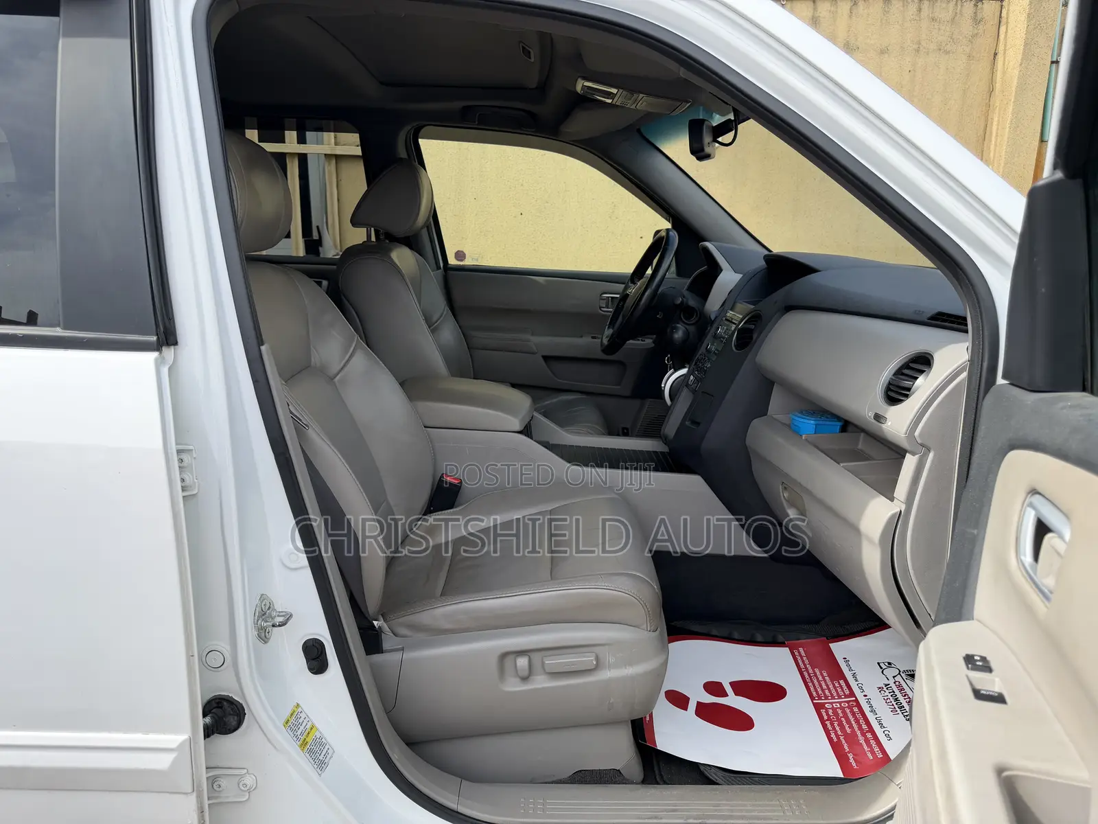Honda Pilot EX-L 4dr SUV 4WD (3.5L 6cyl 5A) 2011 White