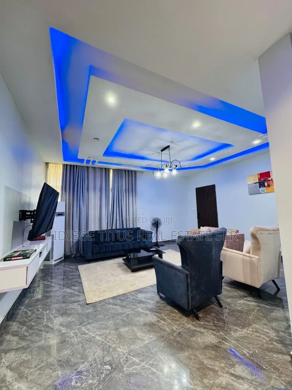 Furnished 2bdrm Block of Flats in By Mobil Filling, Mabushi for sale