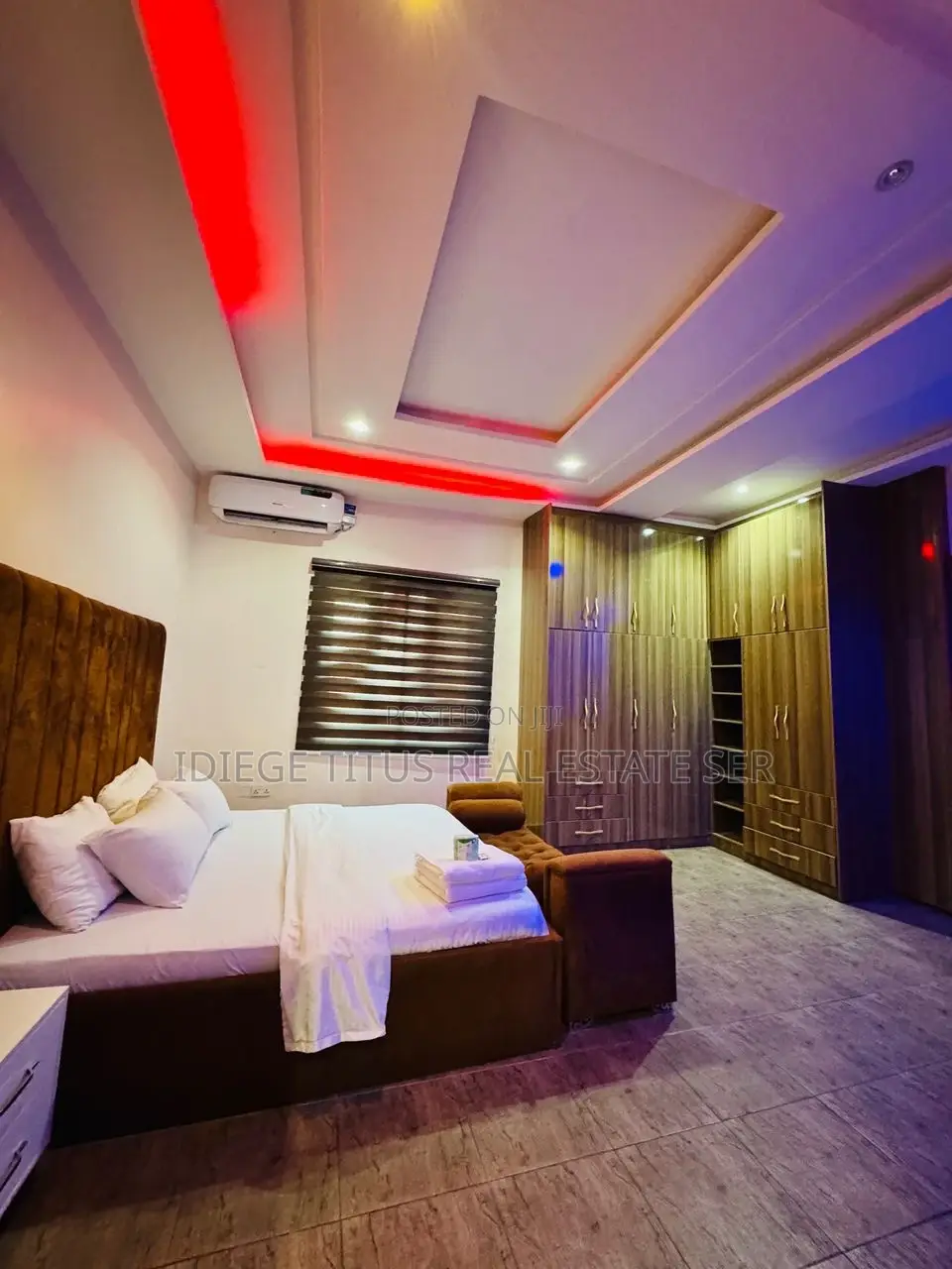 Furnished 2bdrm Block of Flats in By Mobil Filling, Mabushi for sale