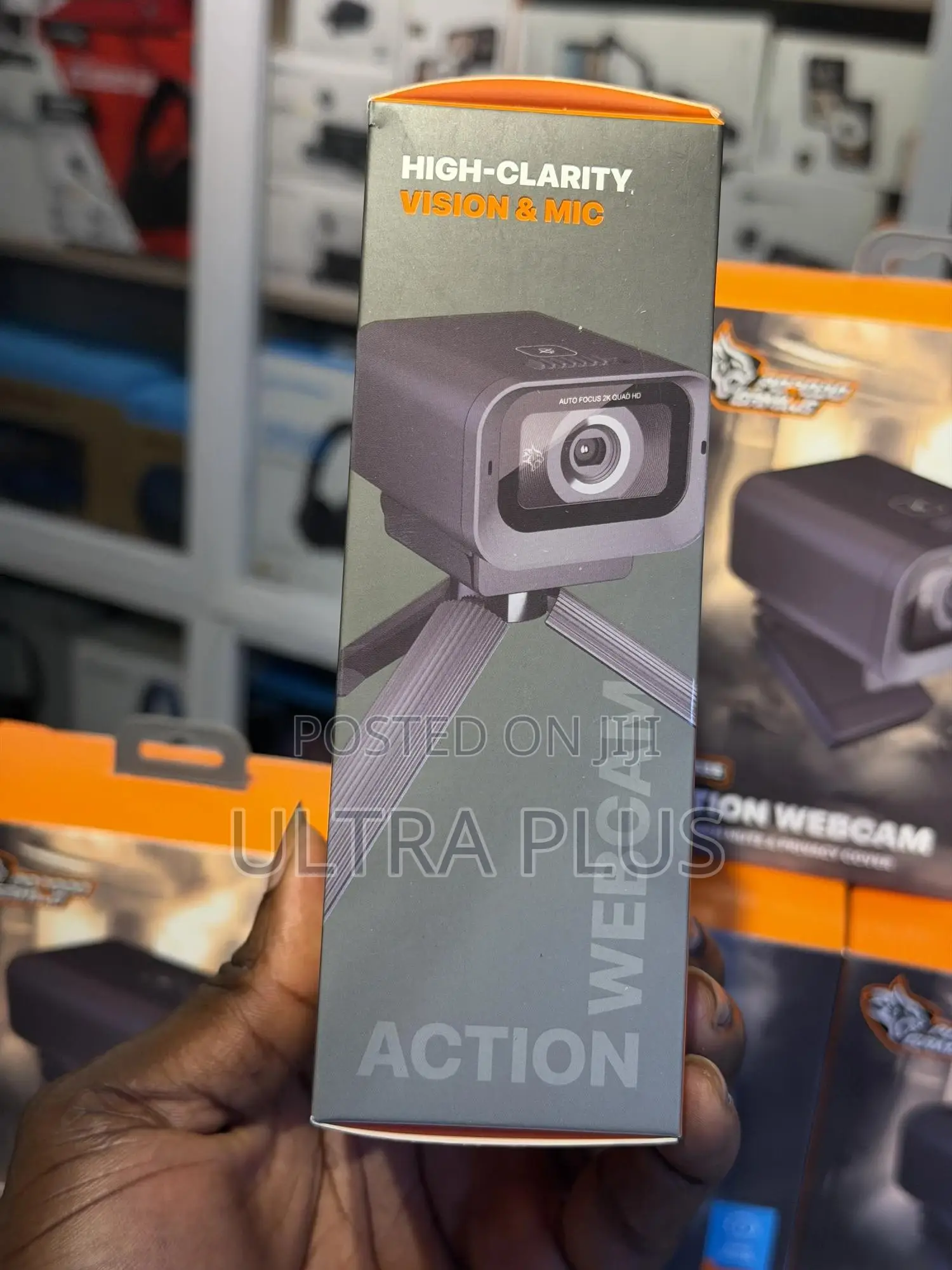 Porodo Gaming Pdx535 Action Webcam