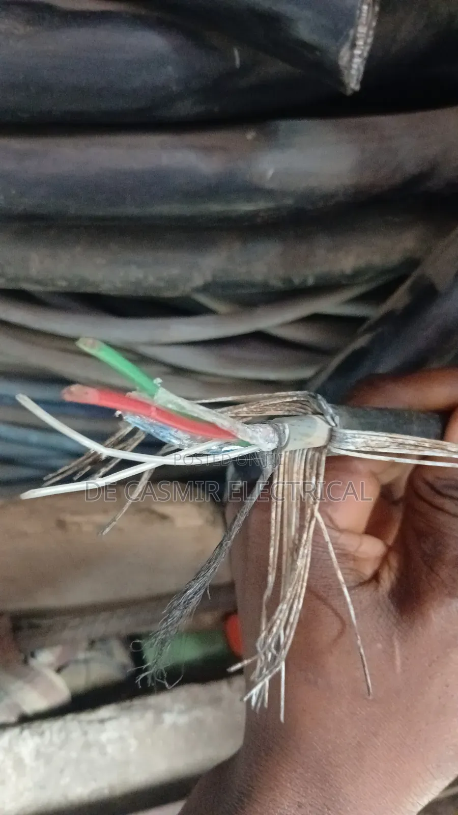 1x1.5mm2 2 Pair Armoured Cable