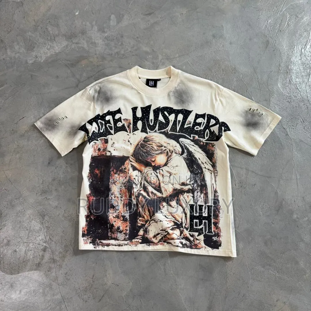 Life Hustlers “Praying Angel” Graphic T-Shirt