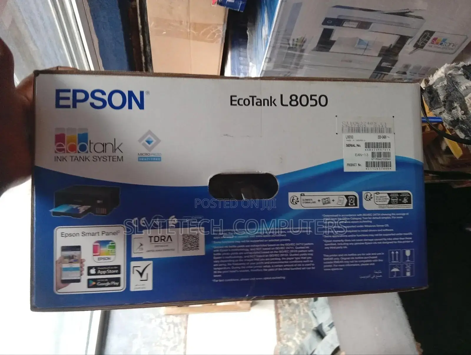 Epson L8050 Ecotank Printer for Id Cards, Photo and Document