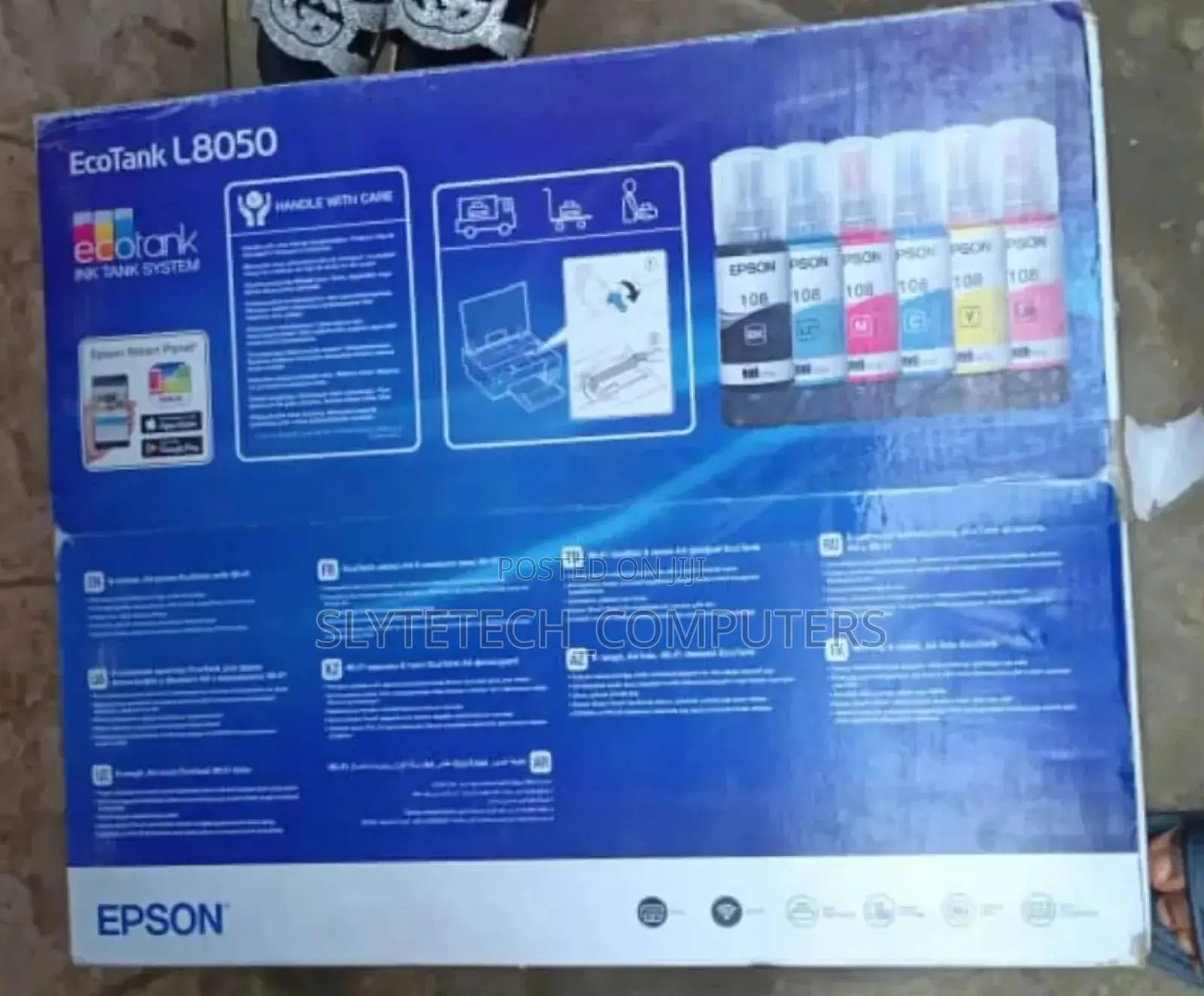 Epson L8050 Ecotank Printer for Id Cards, Photo and Document