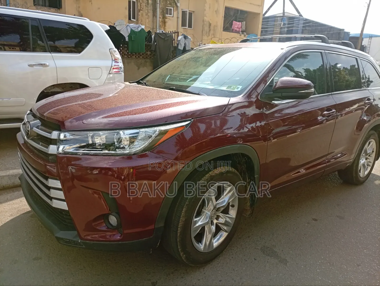 Toyota Highlander Limited 4x4 V6 (3.5L 6cyl 8A) 2018 Maroon