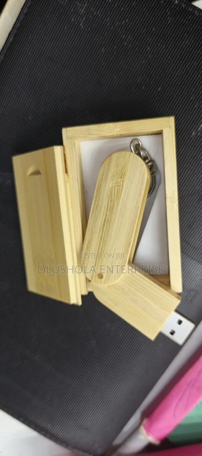 Wooden Flash Drive With Box