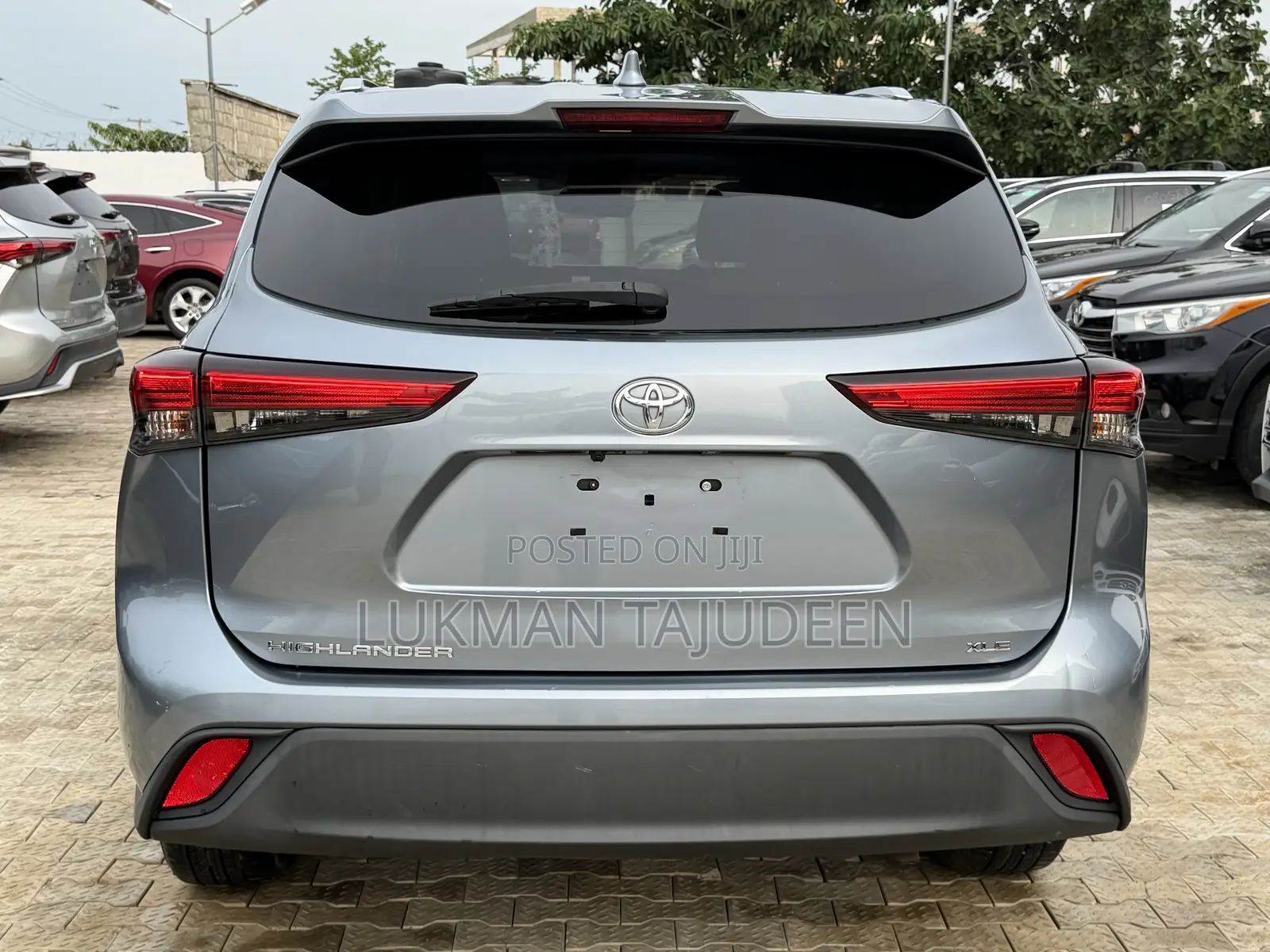 Toyota Highlander XLE FWD 2020 Black