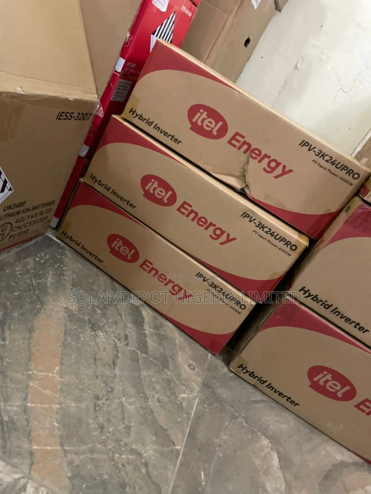 24v 3kw Itel Hybrid Inverter