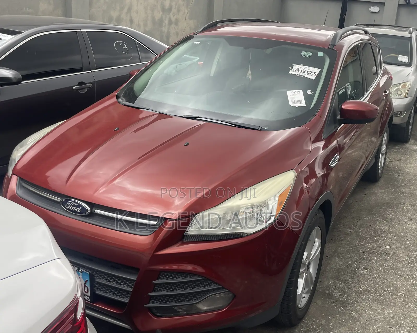 Ford Edge SE 4dr SUV AWD (2.0L 4cyl Turbo 6A) 2015 Red