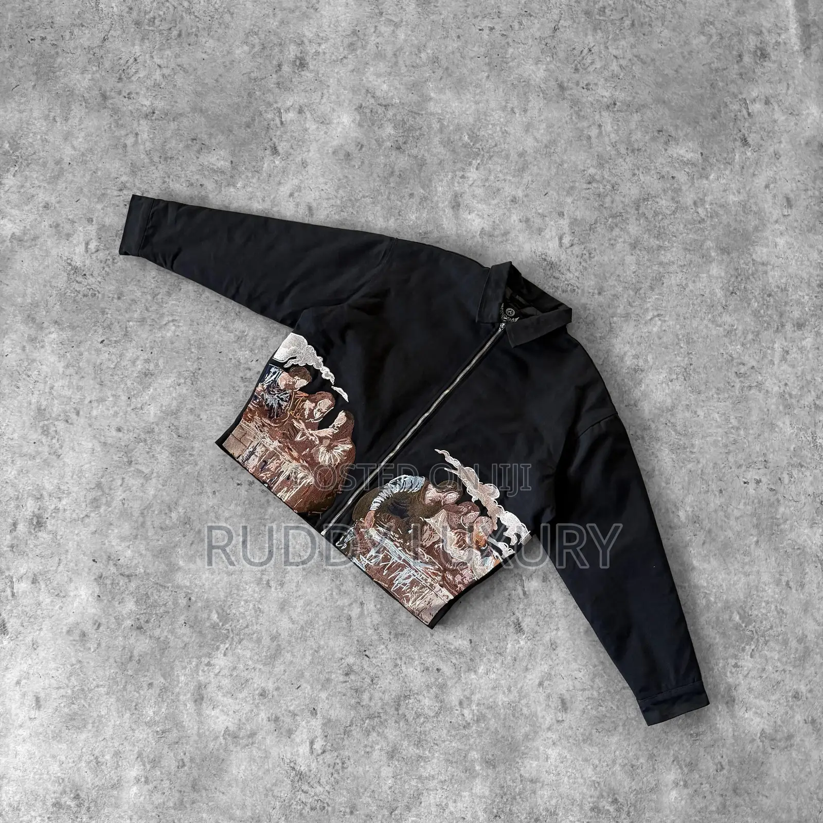 Vescartes Embroidered Last Super Varsity Jacket