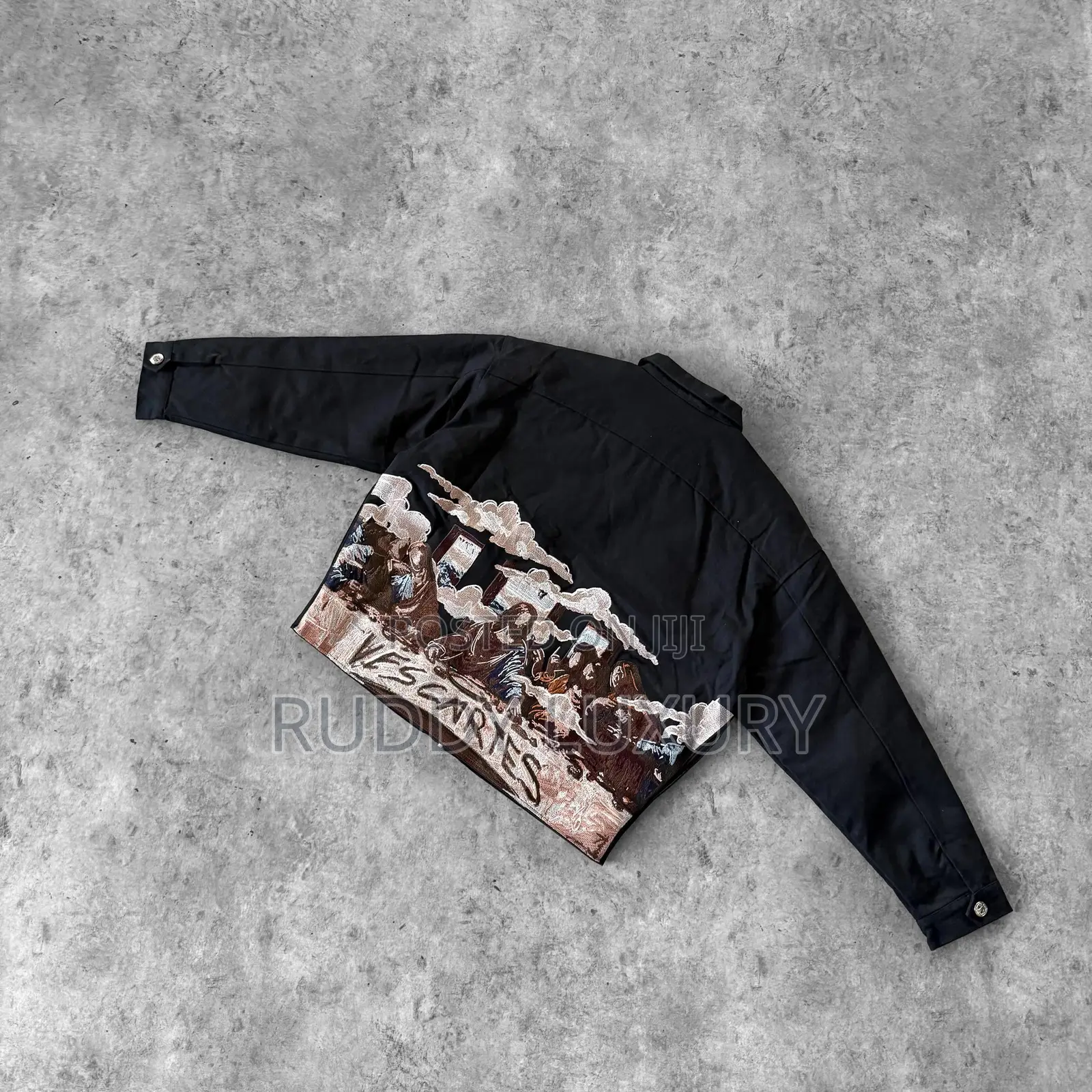 Vescartes Embroidered Last Super Varsity Jacket