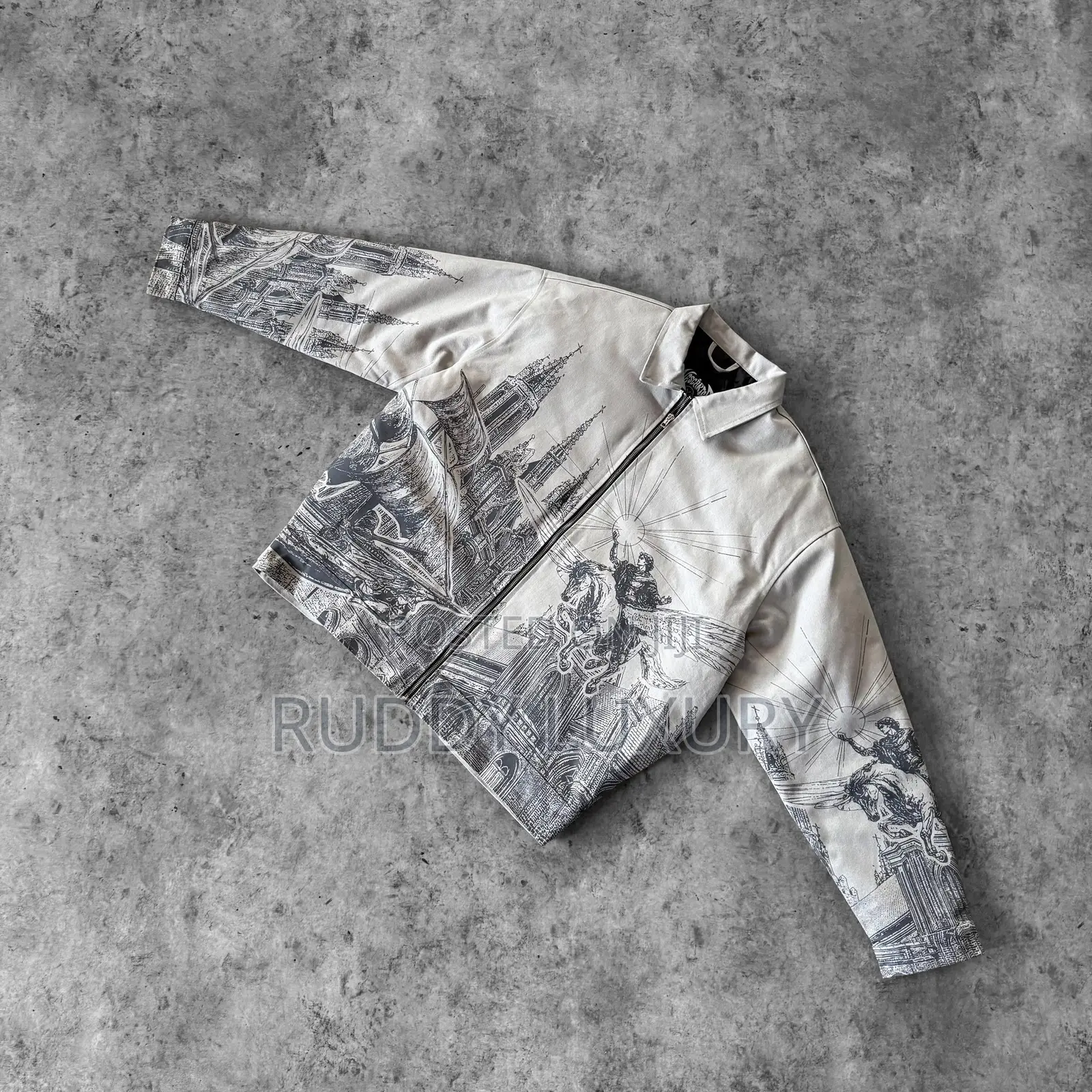 Vescartes Embroidered Last Super Varsity Jacket