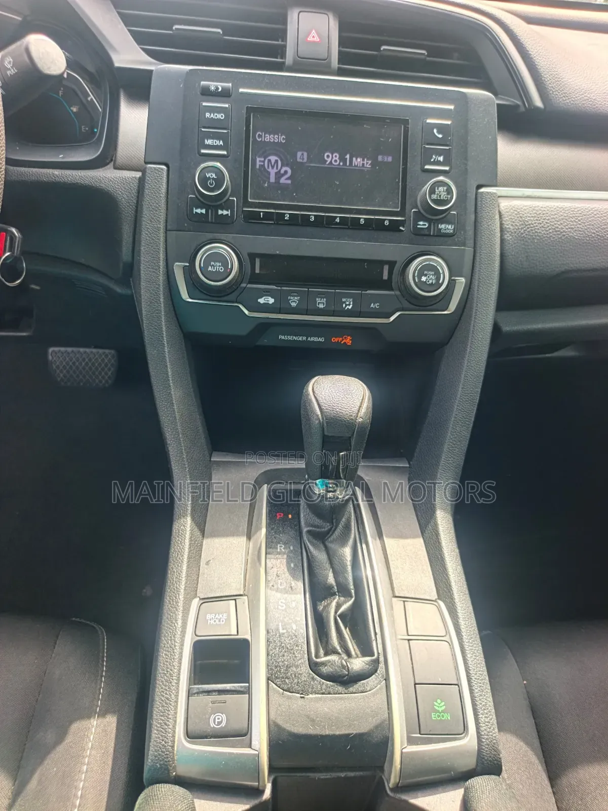 Honda Civic Sport Sedan 2020 Black