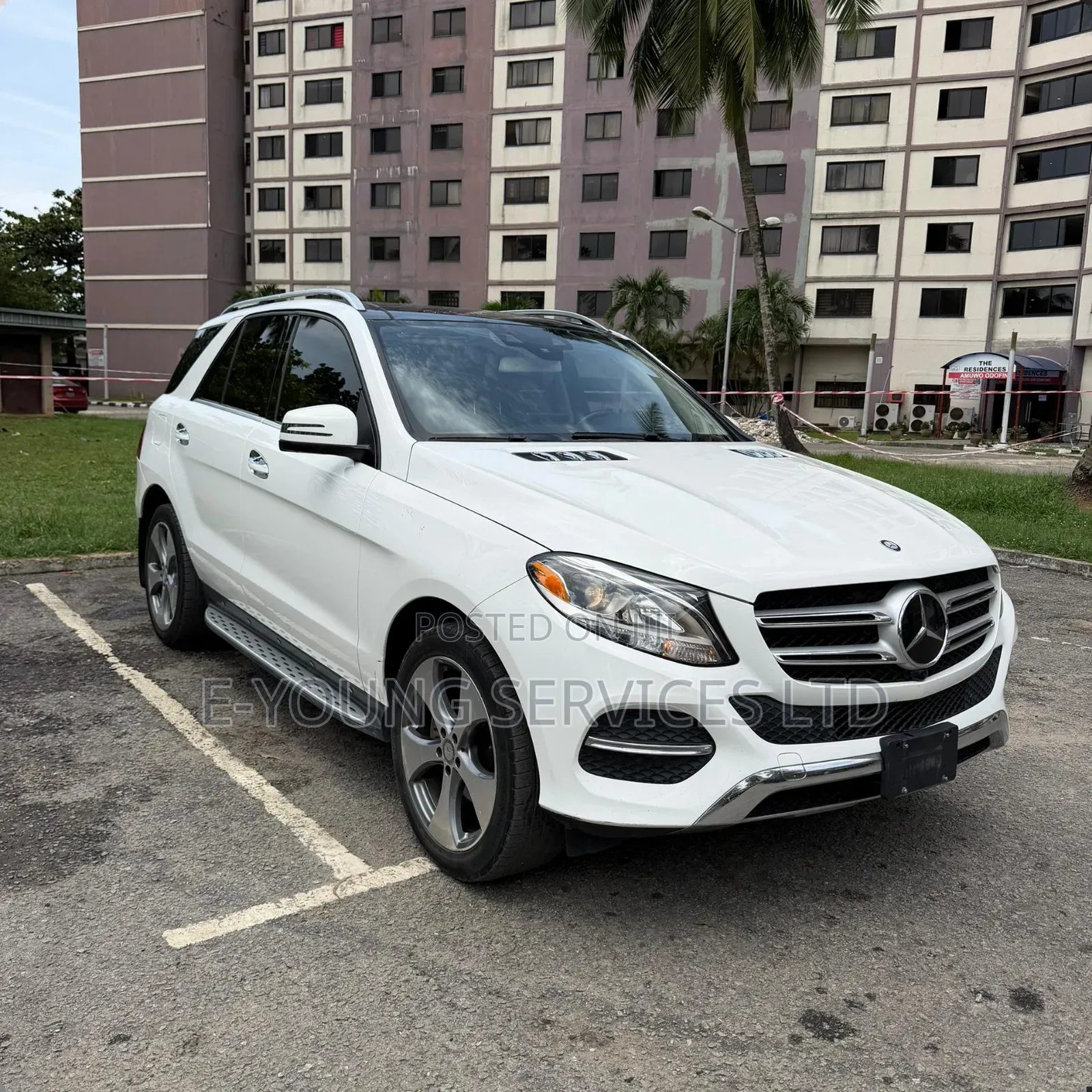 Mercedes-Benz GLE-Class GLE 350 2017 White