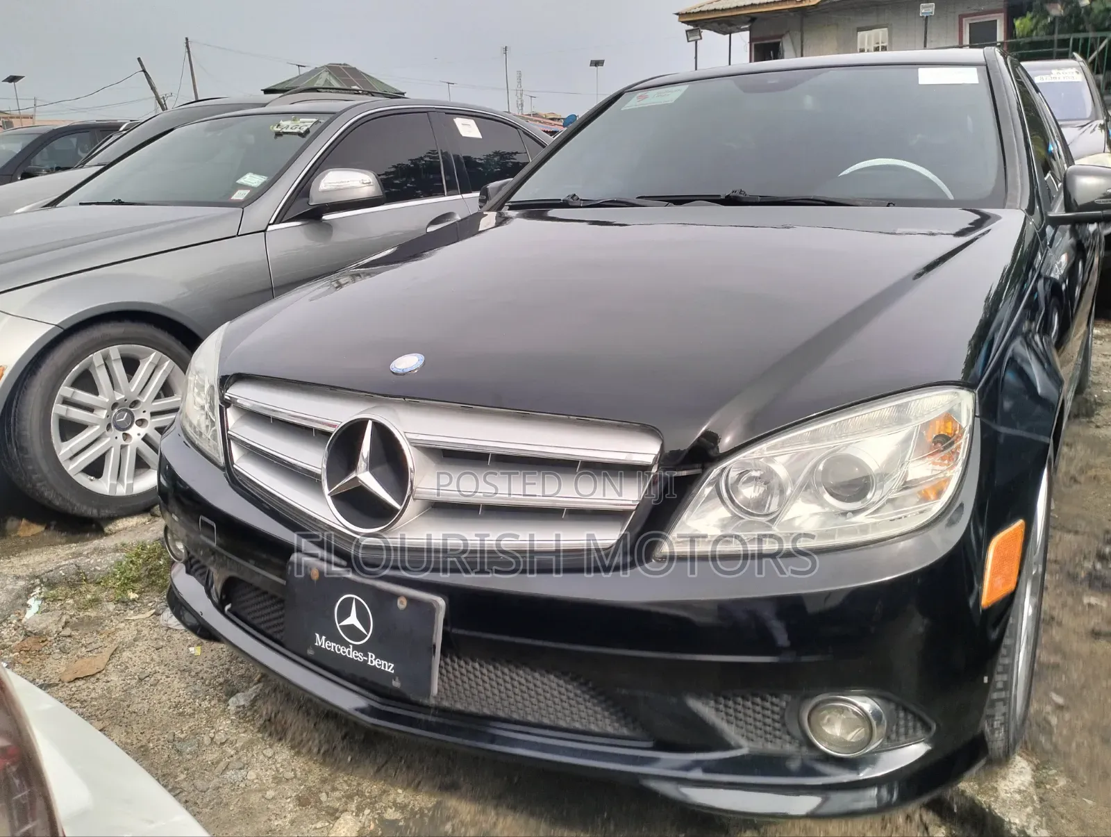 Mercedes-Benz C300 Luxury 4Matic Sedan AWD (3.0L 6cyl 7A) 2010 Black