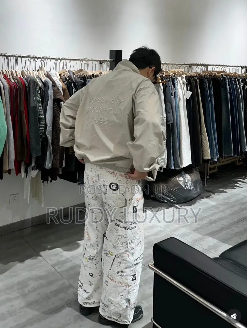 Acne Studios Light Zip-Up Jacket