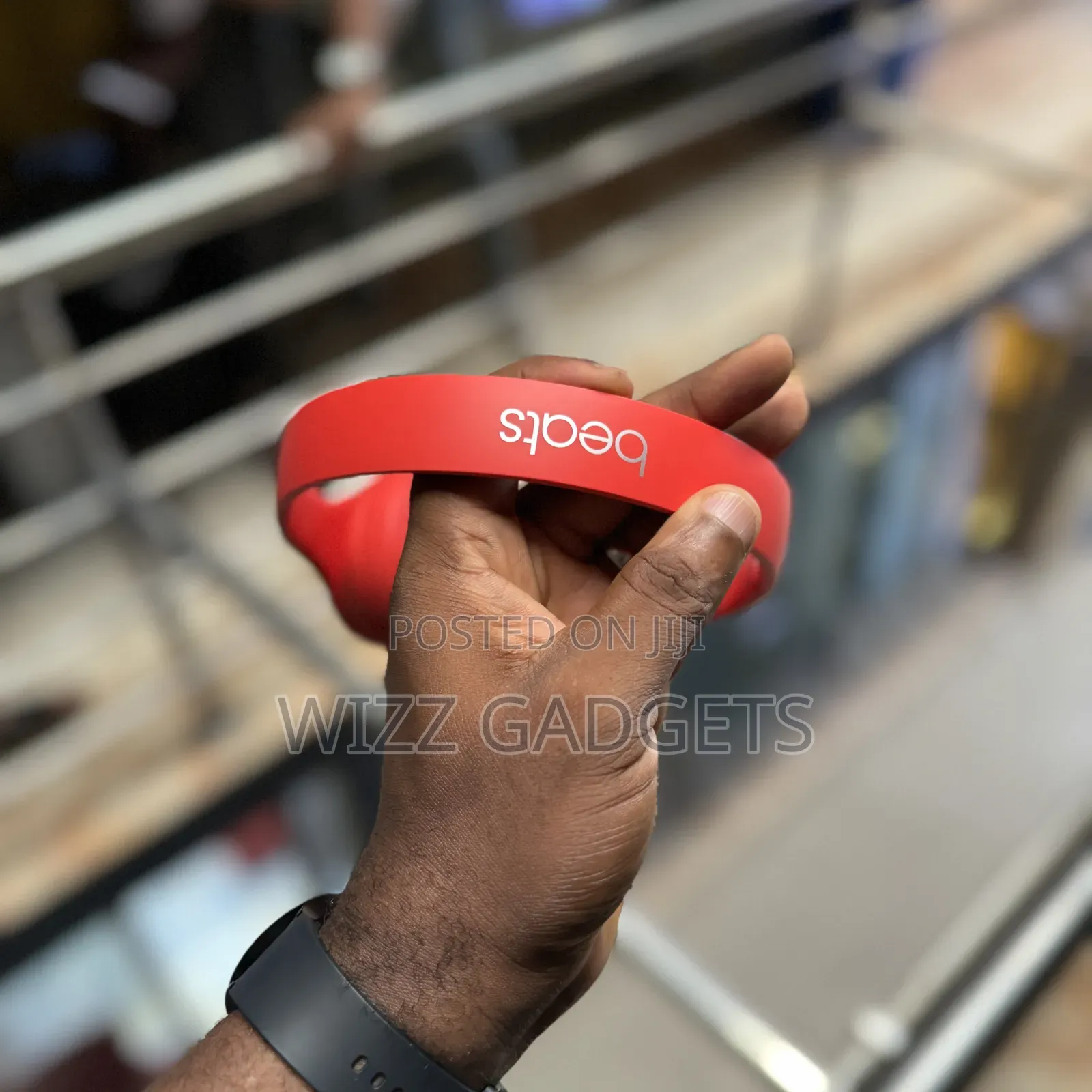 Beats Solo 3 Wireless Headphones (Red)
