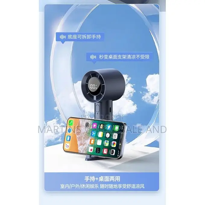 T-10 Rechargeable Usb Handheld Mini Fan