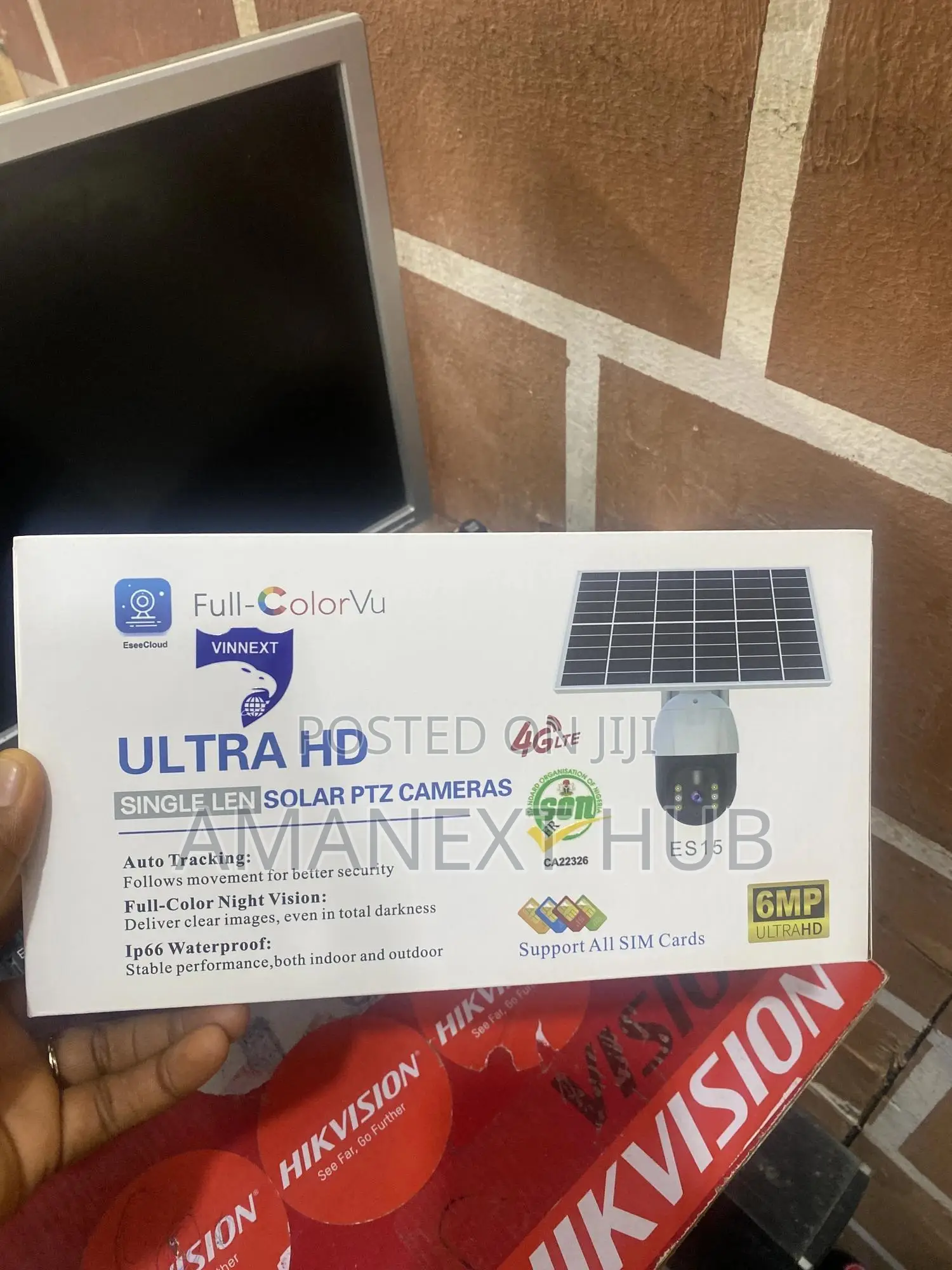 Intelligent Solar PTZ Camera With Free Memory Card