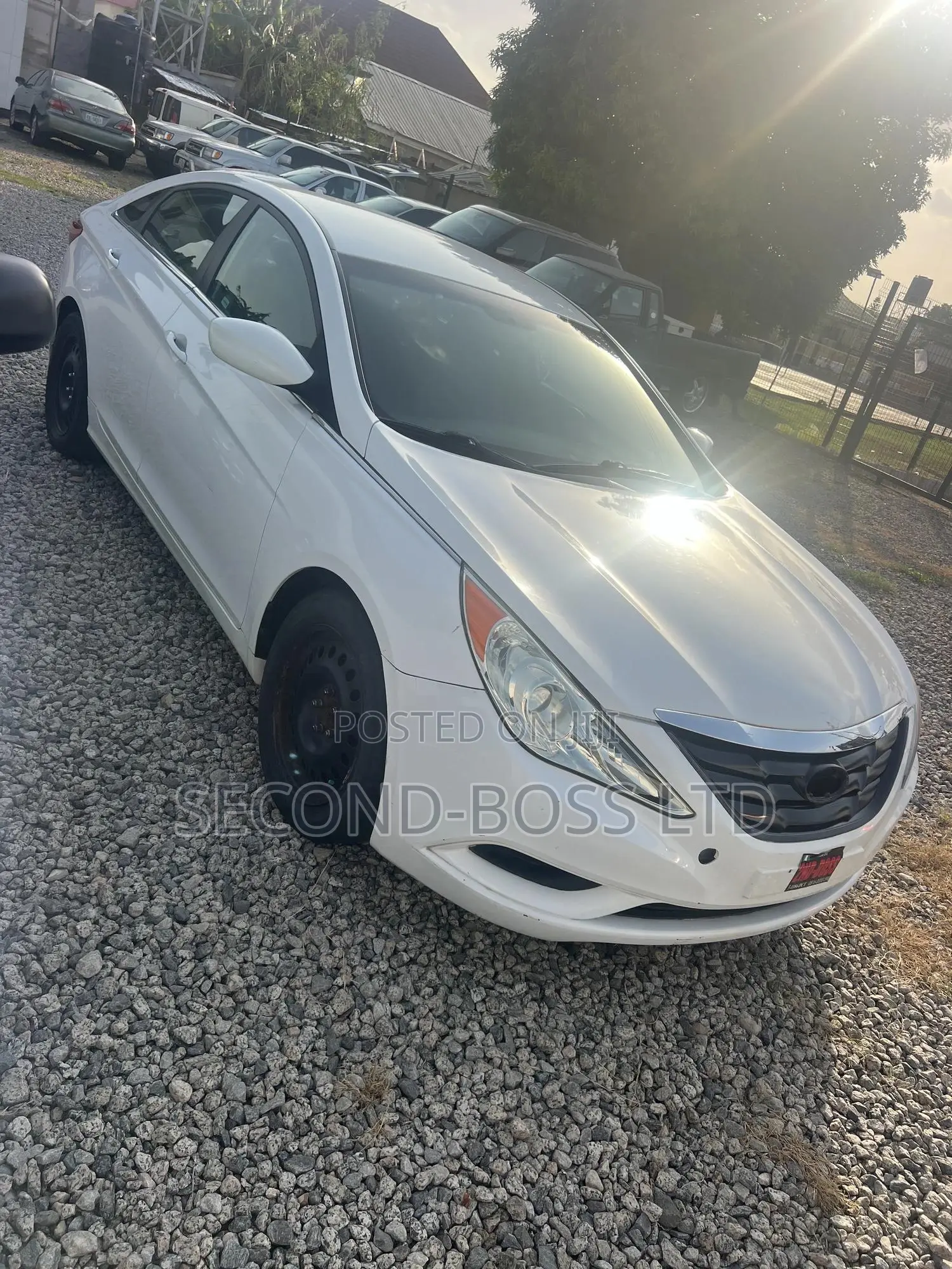 Hyundai Sonata GLS Sedan FWD (2.4L 4cyl 6A) 2013 White