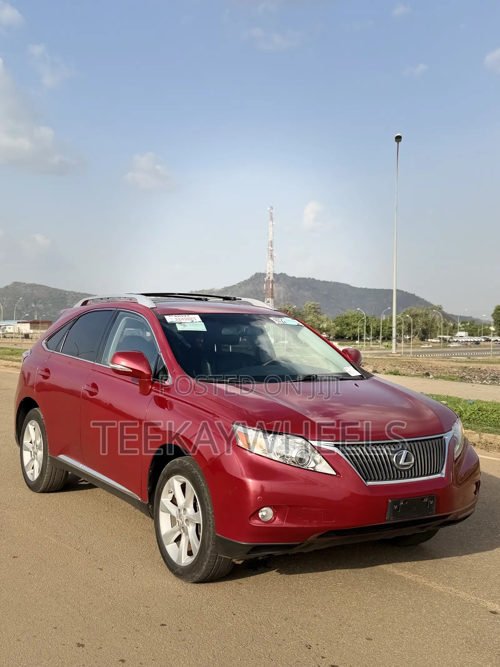 Lexus RX 2010 Red