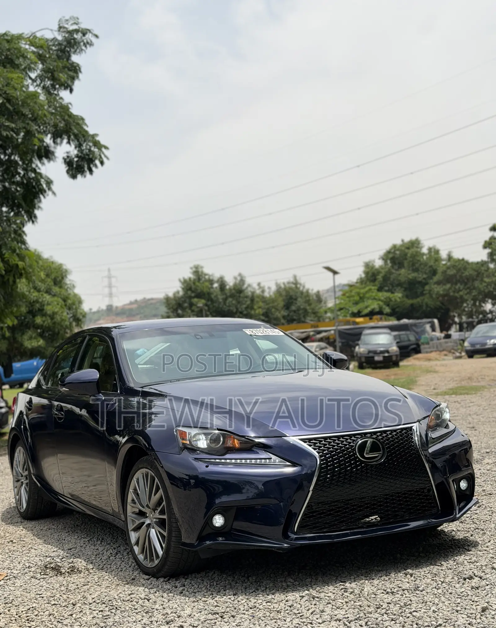 Lexus IS 250 4WD 2014 Blue