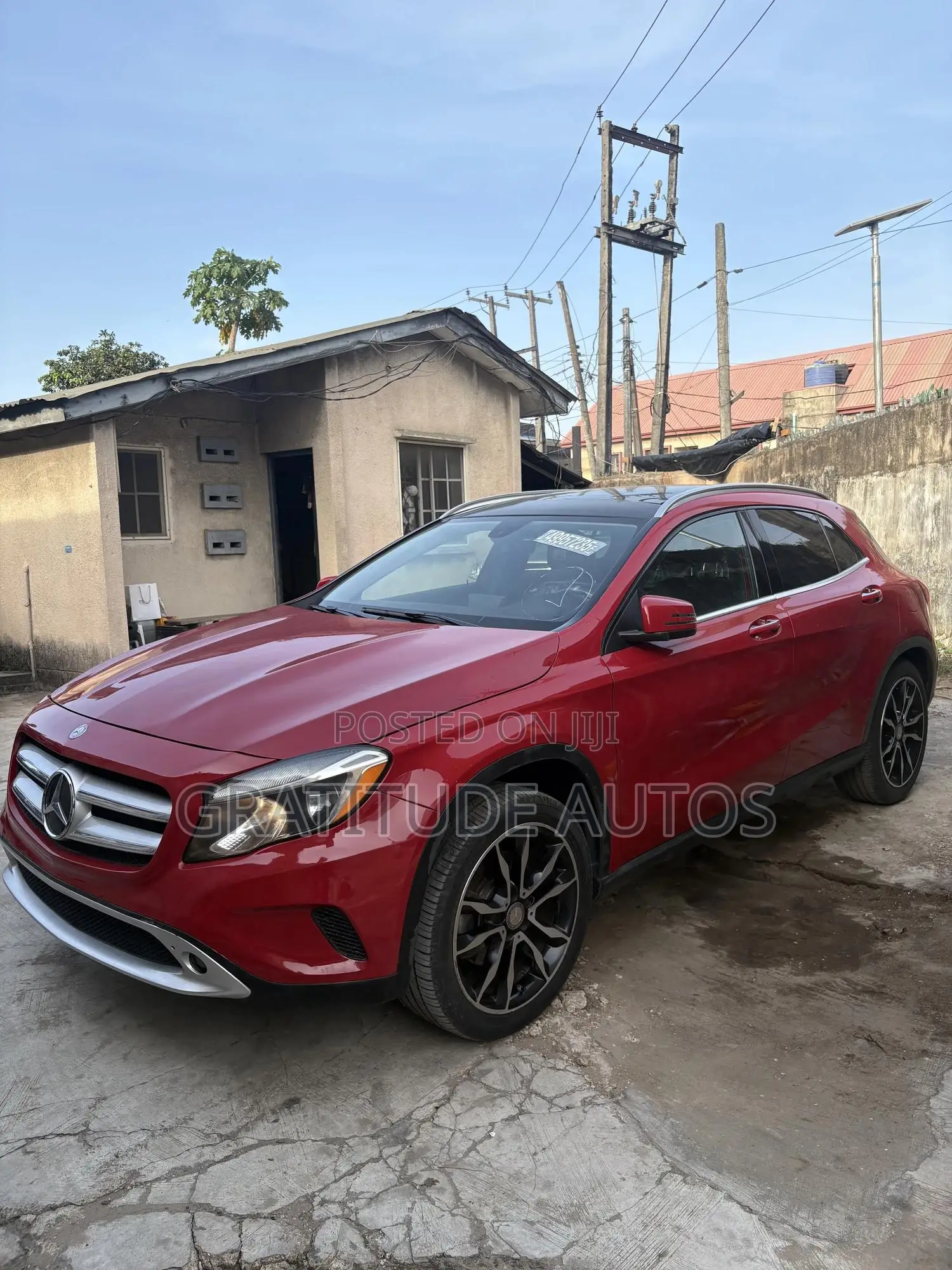 Mercedes-Benz GLA 250 2015 Red