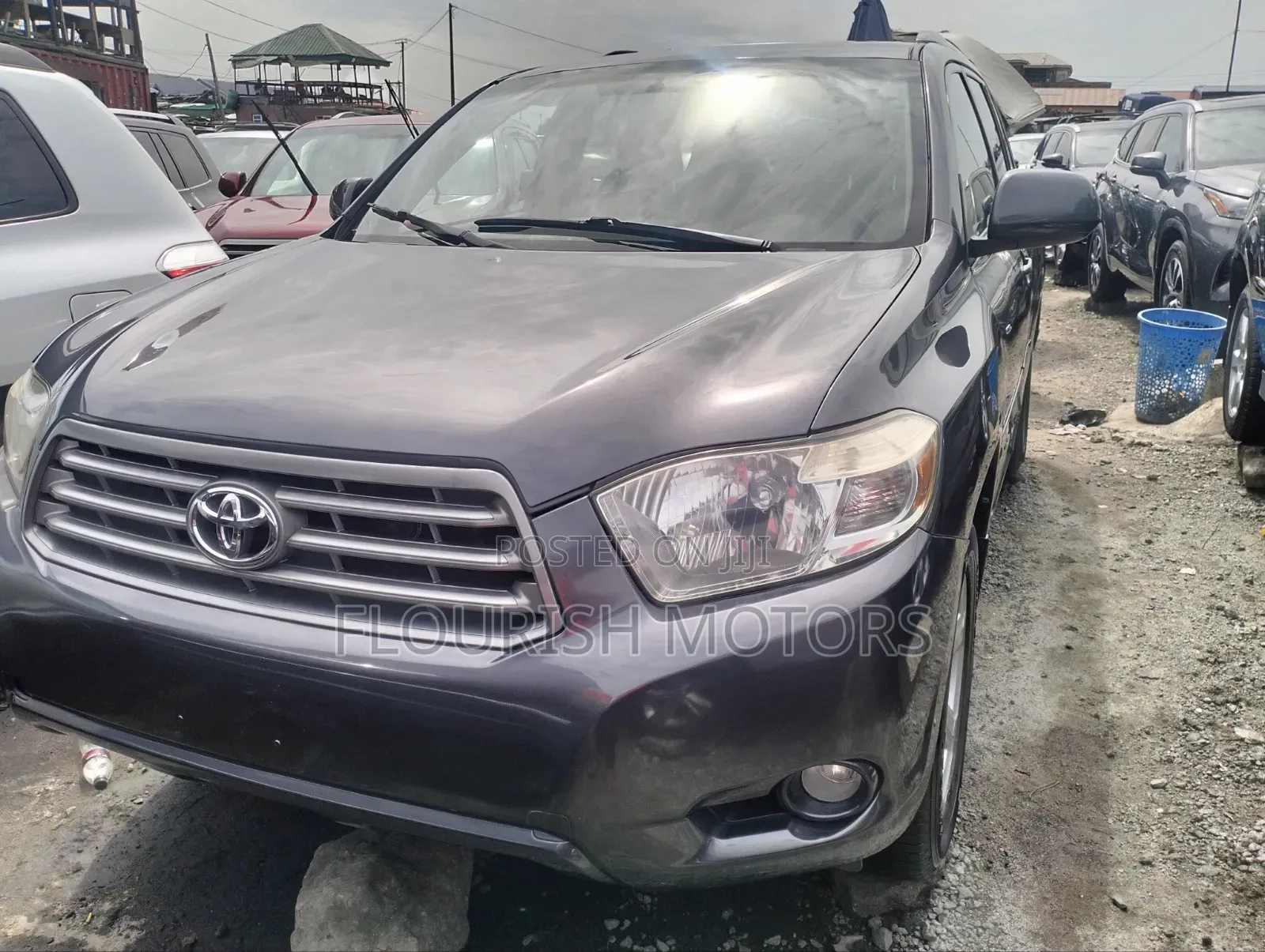 Toyota Highlander Sport 2009 Gray
