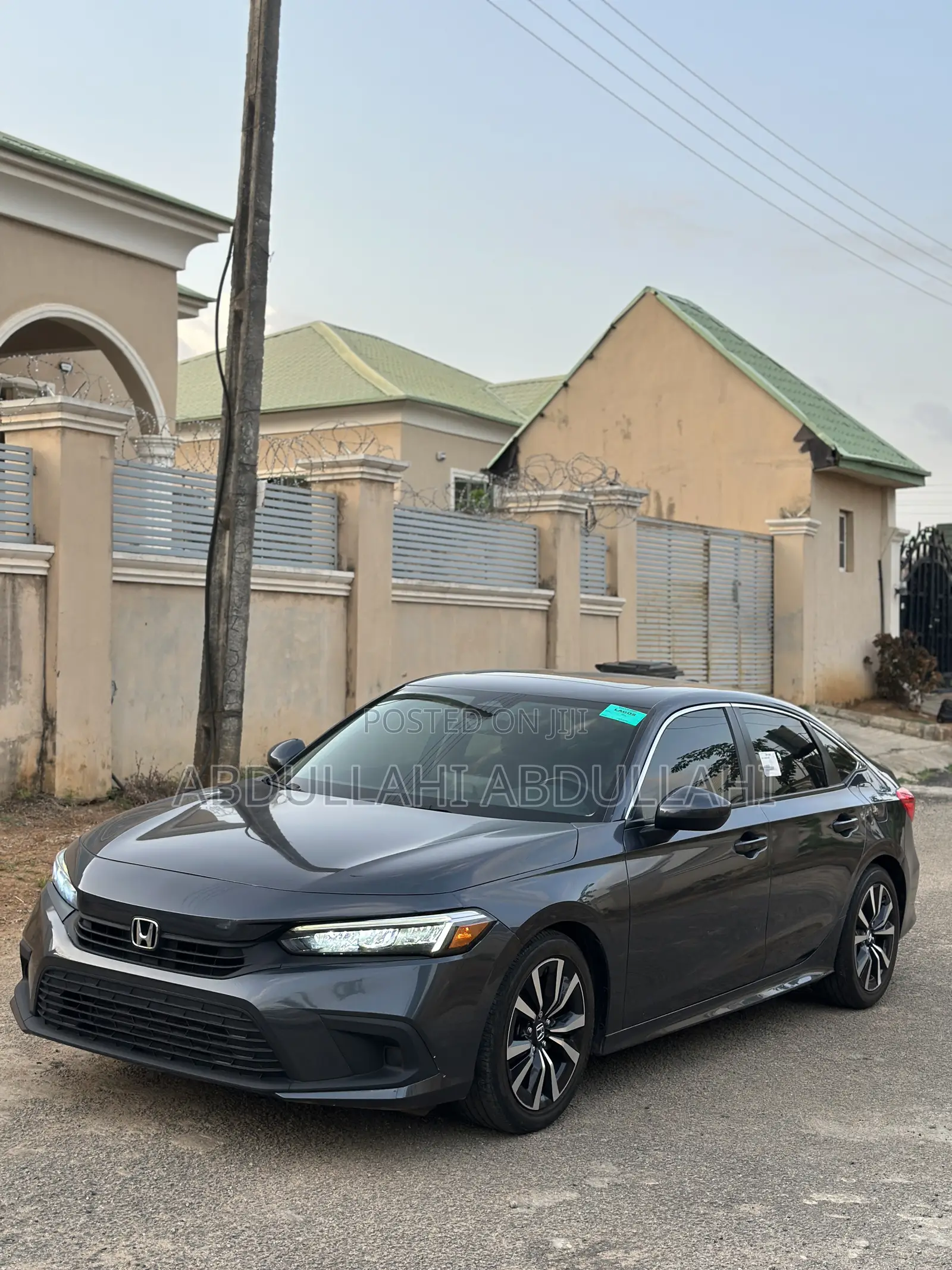 Honda Civic EX-L CVT 2023 Gray