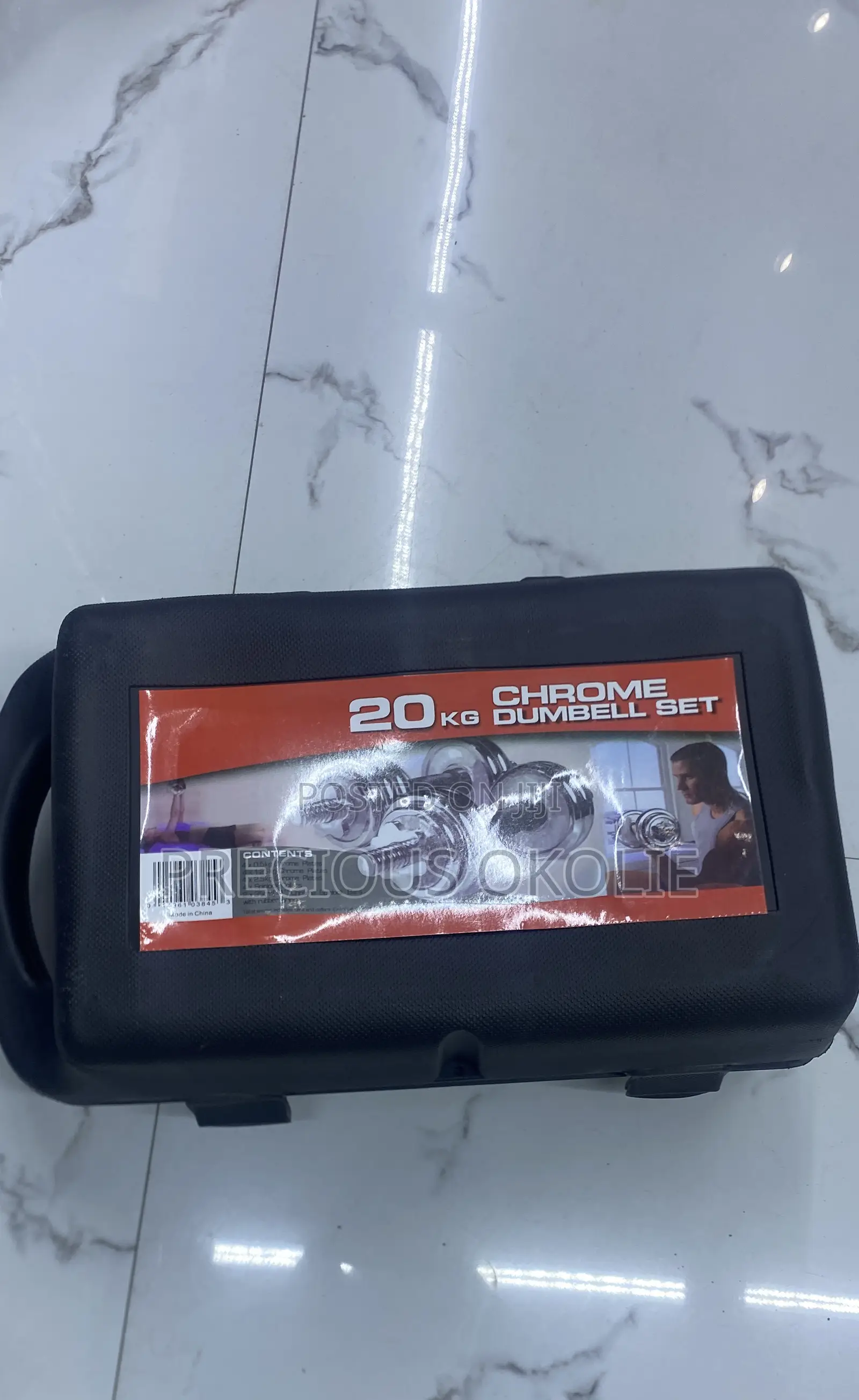 20kg Chrome Dumbbell Set