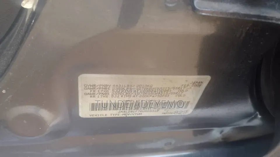 Mitsubishi Outlander 2006 Blue