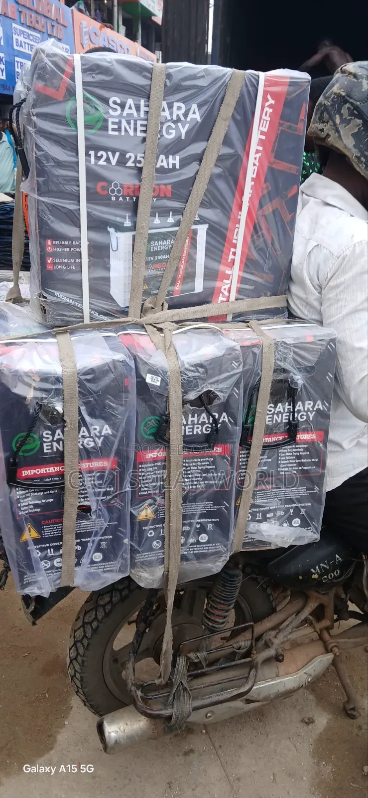 250ahs Tubular Battery Sahara Product