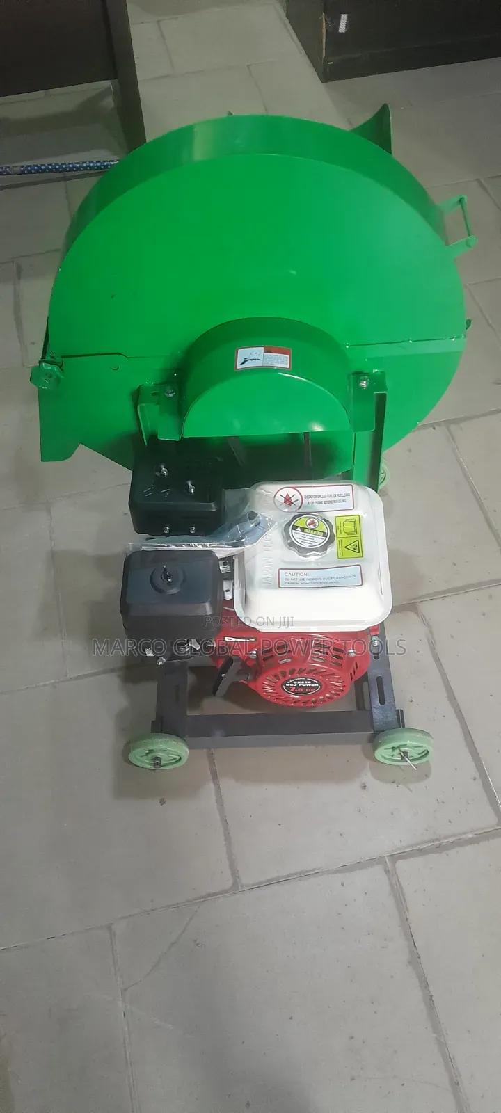 Plantain Banana Stem Shredder Cutter Machine High Standard Petrol Eng