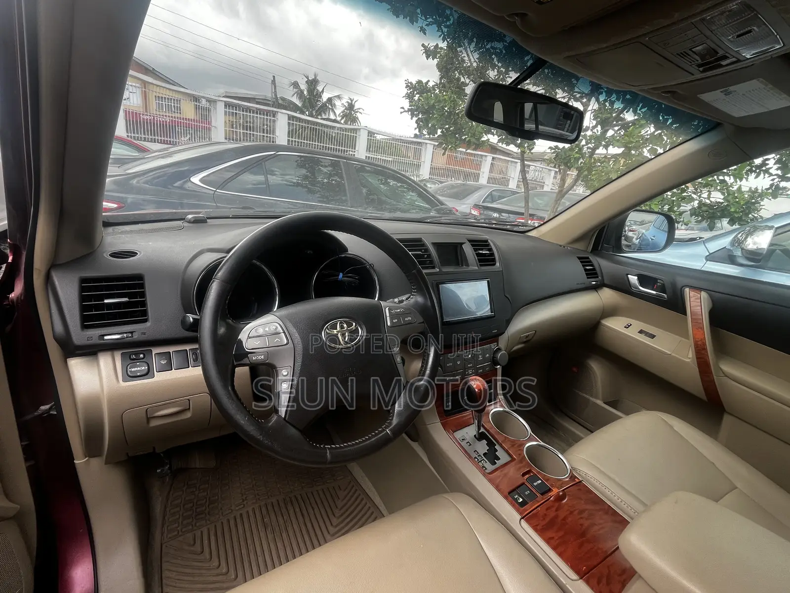Toyota Highlander 2008 Red