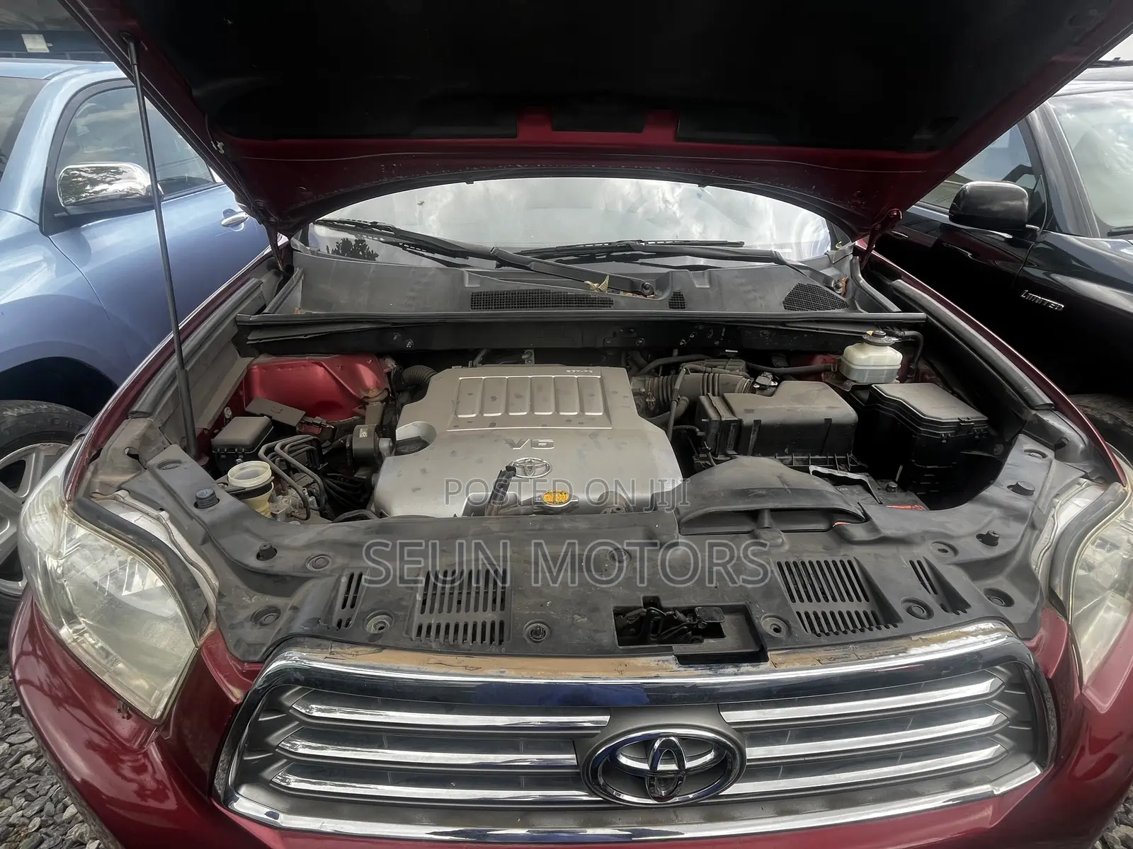 Toyota Highlander 2008 Red