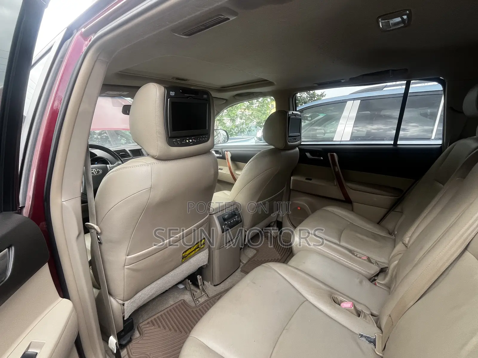 Toyota Highlander 2008 Red