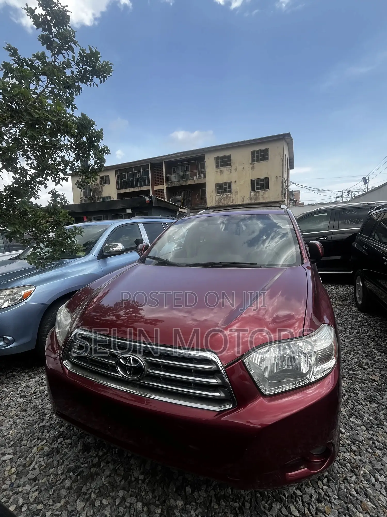 Toyota Highlander 2008 Red