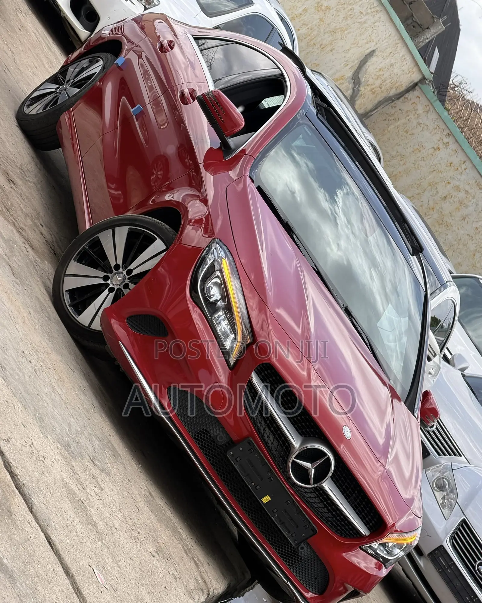 Mercedes-Benz CLA-Class CLA 250 4MATIC Sedan 2017 Red