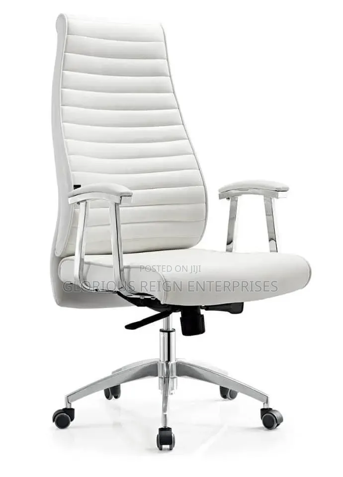 White Luxury Office Chair