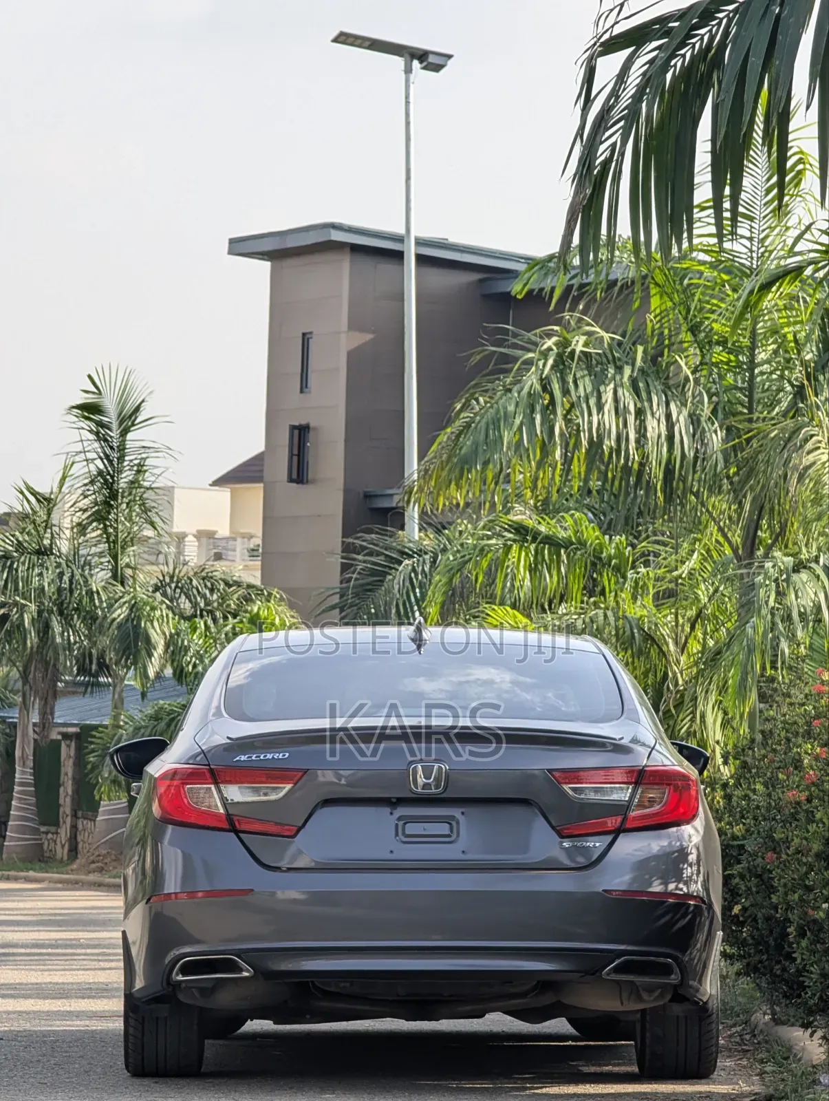 Honda Accord Sport 2018 Gray