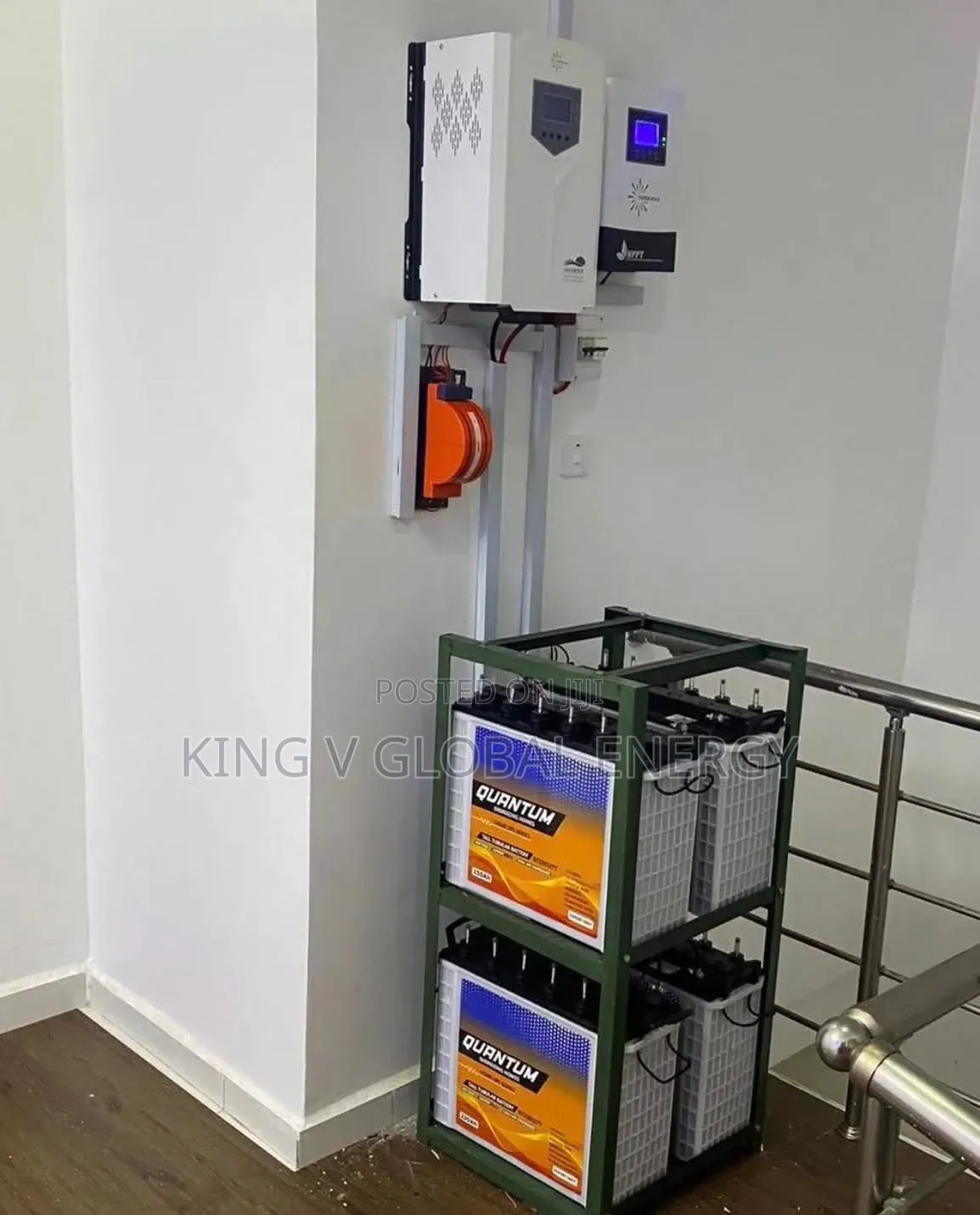 Complete Set Up 5kva/48v by 4 Units 250ah/12v Tall Tubular Battery